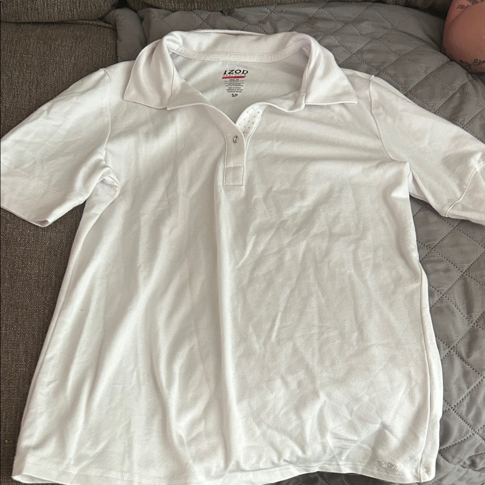 IZOD Crisp White Polo Shirt